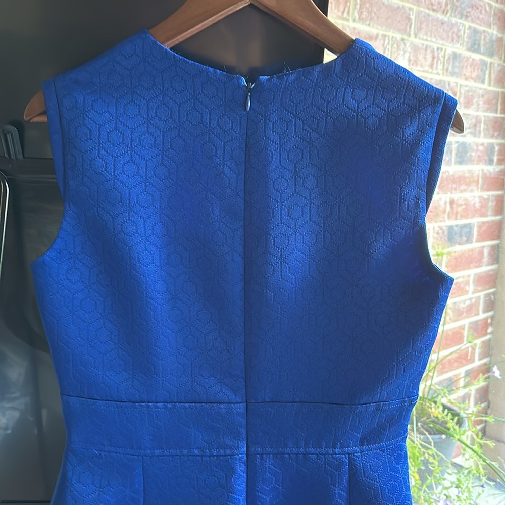Tahari ASL Blue Midi Dress - Picture 7 of 9